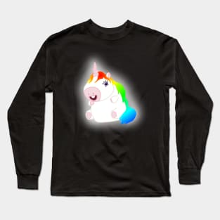 Happy Unicorn Long Sleeve T-Shirt